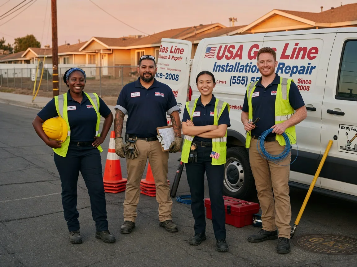 Gas Line Installation company in Pamplin, VA